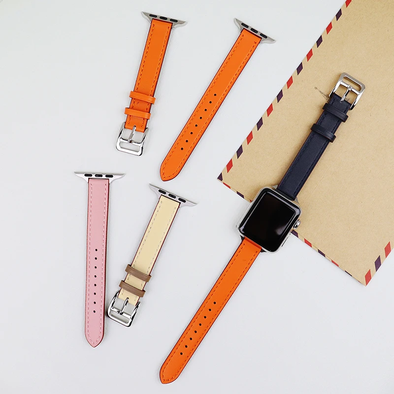 Attelage Leather strap For Apple Watch band 44mm 40mm 45mm 41mm 42mm 38mm Single Tour bracelet iWatch Serie 3 4 5 6 SE 7 ultra 8
Attelage Leather strap For Apple Watch band 44mm 40mm 45mm 41mm 42mm 38mm Single Tour bracelet iWatch Serie 3 4 5 6 SE 7 ultra 8