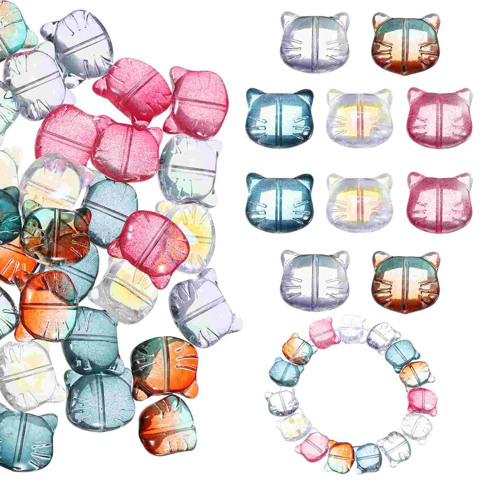 50 Pcs Cat Head Beads Bracelet Tiny For Jewelry Making Charms Bracelets Paw Print Big Hole Cute
50 Pcs Cat Head Beads Bracelet Tiny For Jewelry Making Charms Bracelets Paw Print Big Hole Cute