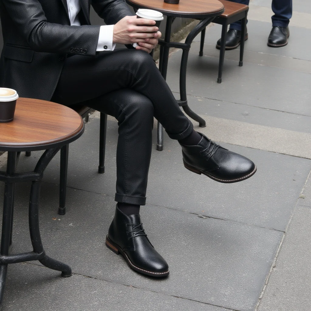 أحذية رجالية جلدية ماركة 2026 مريحة وعصرية وفاخرة أحذية رجالية جلدية ماركة 2026 مريحة وعصرية وفاخرة