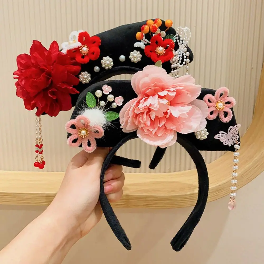 Bow Chinese Style Headwear Flower Pearl Ancient Style Headband Chinese Antique Headdress Face Wash Hair Band Hanfu Hair Clip
Bow Chinese Style Headwear Flower Pearl Ancient Style Headband Chinese Antique Headdress Face Wash Hair Band Hanfu Hair Clip