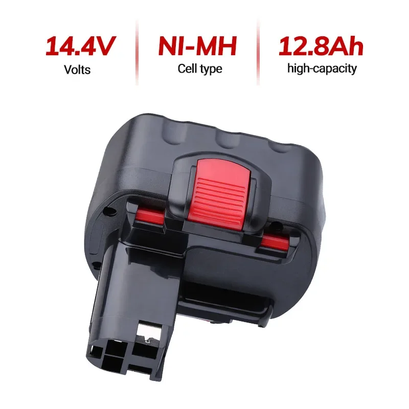 14.4V12800mAh Bosch Rechargeable Battery for BAT038 BAT040 BAT140 BAT159 BAT041 3660K NI-MH PSR GSR GWS GHO 14.4V Battery
14.4V12800mAh Bosch Rechargeable Battery for BAT038 BAT040 BAT140 BAT159 BAT041 3660K NI-MH PSR GSR GWS GHO 14.4V Battery