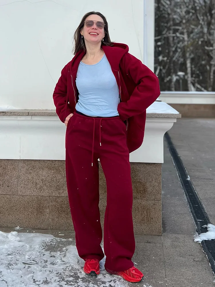 بنطلون رياضي نسائي من ستريمجيرل بلون أزرق ربيعي، واسع الساق وفضفاض مع حبل ربط، بنطلون قطني أحمر فضفاض للنساء بخصر عالٍ بنطلون رياضي نسائي من ستريمجيرل بلون أزرق ربيعي، واسع الساق وفضفاض مع حبل ربط، بنطلون قطني أحمر فضفاض للنساء بخصر عالٍ