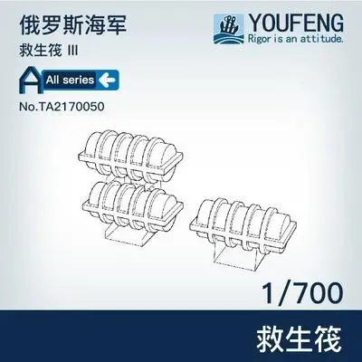 

Модели YOUFENG, масштаб 1/700, TA2170050, радар для управления пожарными элементами Российской флоты