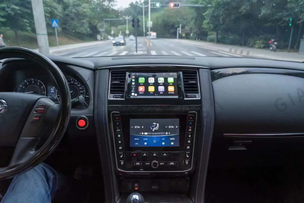 Android Car Autoradio Player For Nissan Patrol Y62 2010-2020 Dual Touch screen Car GPS Navigation Multimedia Player AHD Camera
Android Car Autoradio Player For Nissan Patrol Y62 2010-2020 Dual Touch screen Car GPS Navigation Multimedia Player AHD Camera
