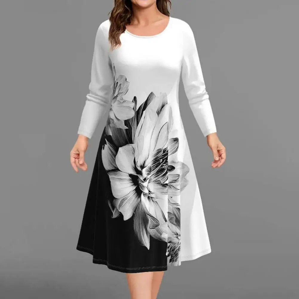 Elegant Autumn Stylish Dress For Women American Vintage Fashion Unique Long Sleeve O-Neck A-line Summer Dresse Hot 2023 Vestidos
Elegant Autumn Stylish Dress For Women American Vintage Fashion Unique Long Sleeve O-Neck A-line Summer Dresse Hot 2023 Vestidos
