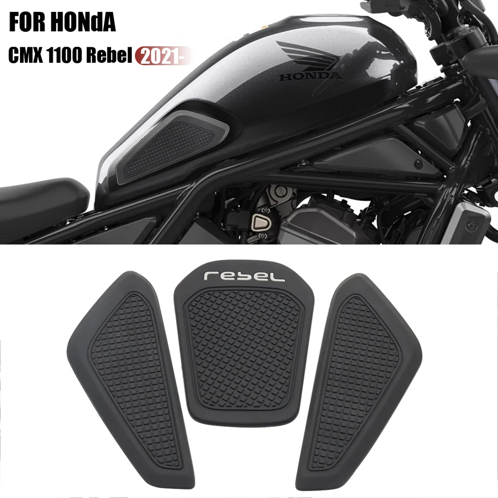 

For Honda REBEL 1100 CMX 1100 Motorcycle Accessories Gas Tank Protect Sticker Fuel Cap Cover Pad