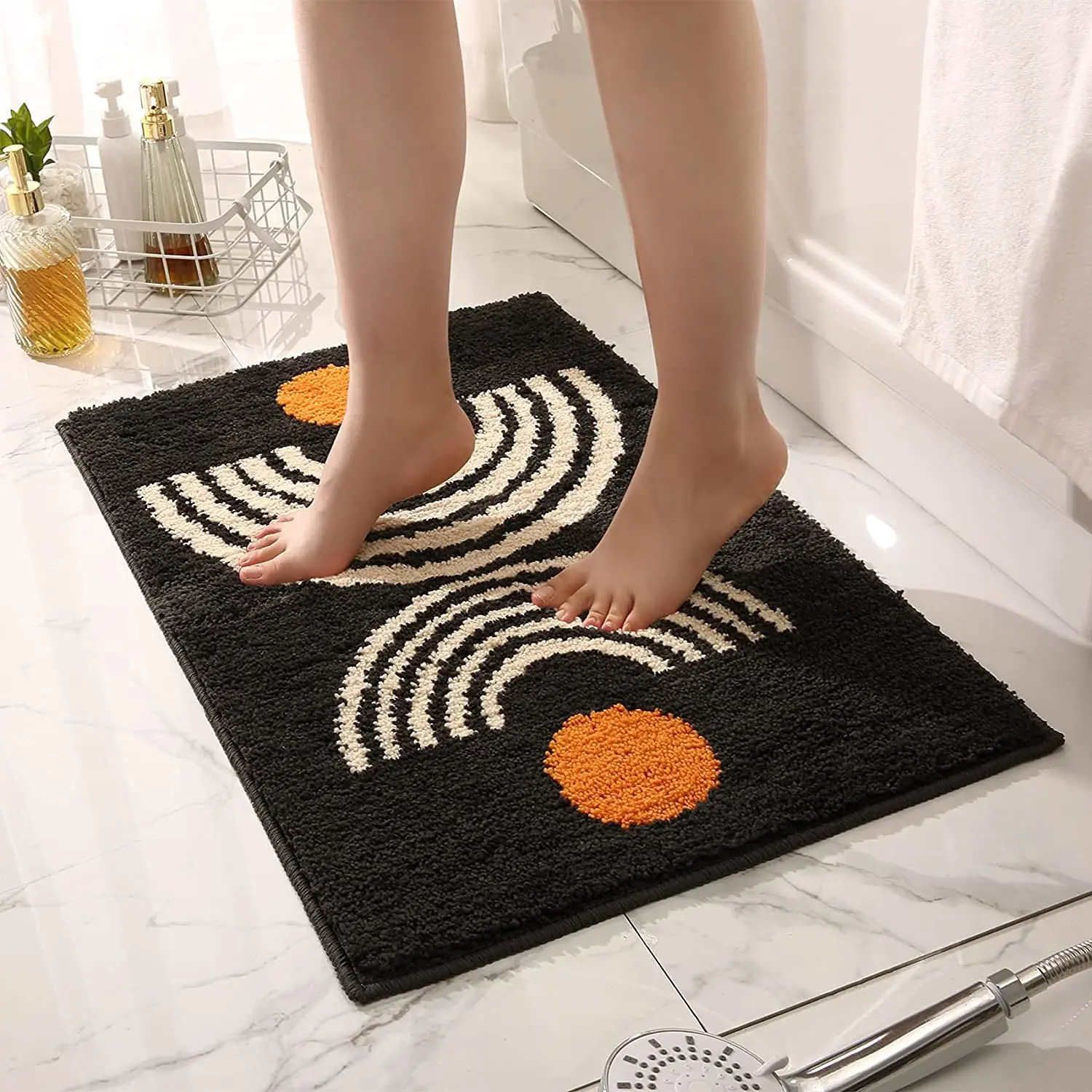 Bathroom Rug,Non-Slip Bath Mat,Soft Cozy Shaggy Durable Thick Bath Rugs for Bathroom,Plush Rugs for Bathtubs,Water Absorbent
Bathroom Rug,Non-Slip Bath Mat,Soft Cozy Shaggy Durable Thick Bath Rugs for Bathroom,Plush Rugs for Bathtubs,Water Absorbent