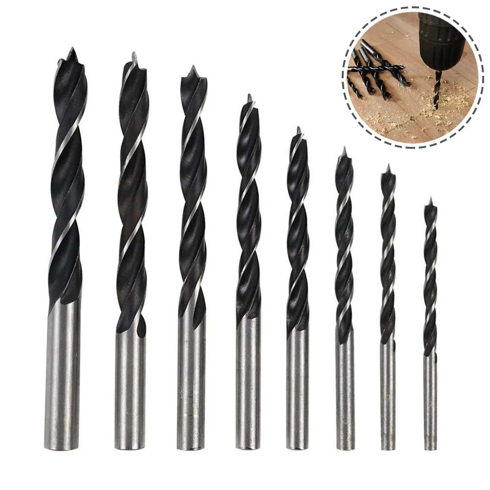 1pc Three-Point Wood Drill Bit For Woodworking Tool Spiral Drill Bit 3-10mm Perforating Support Drill Electric Drill Rotary Head
1pc Three-Point Wood Drill Bit For Woodworking Tool Spiral Drill Bit 3-10mm Perforating Support Drill Electric Drill Rotary Head