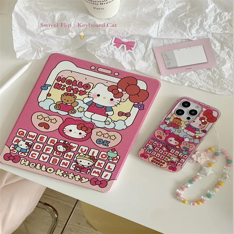 Kawaii Sanrio Hello Kitty Hangyodon Pochacco Cartoon The New Ipad 2023/22 Air5 Mini6 Protective Case Anti-Fall Anime Peripherals
Kawaii Sanrio Hello Kitty Hangyodon Pochacco Cartoon The New Ipad 2023/22 Air5 Mini6 Protective Case Anti-Fall Anime Peripherals