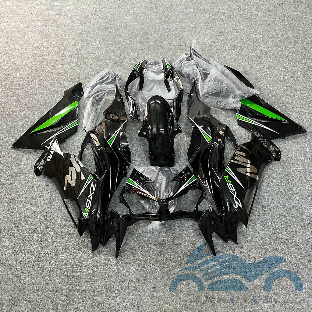 High Quality Body Decoration kit For Kawasaki ZX6R 2019 2020 2021 2022 motorcycle complete fairing kit ABS plastic Injection
High Quality Body Decoration kit For Kawasaki ZX6R 2019 2020 2021 2022 motorcycle complete fairing kit ABS plastic Injection