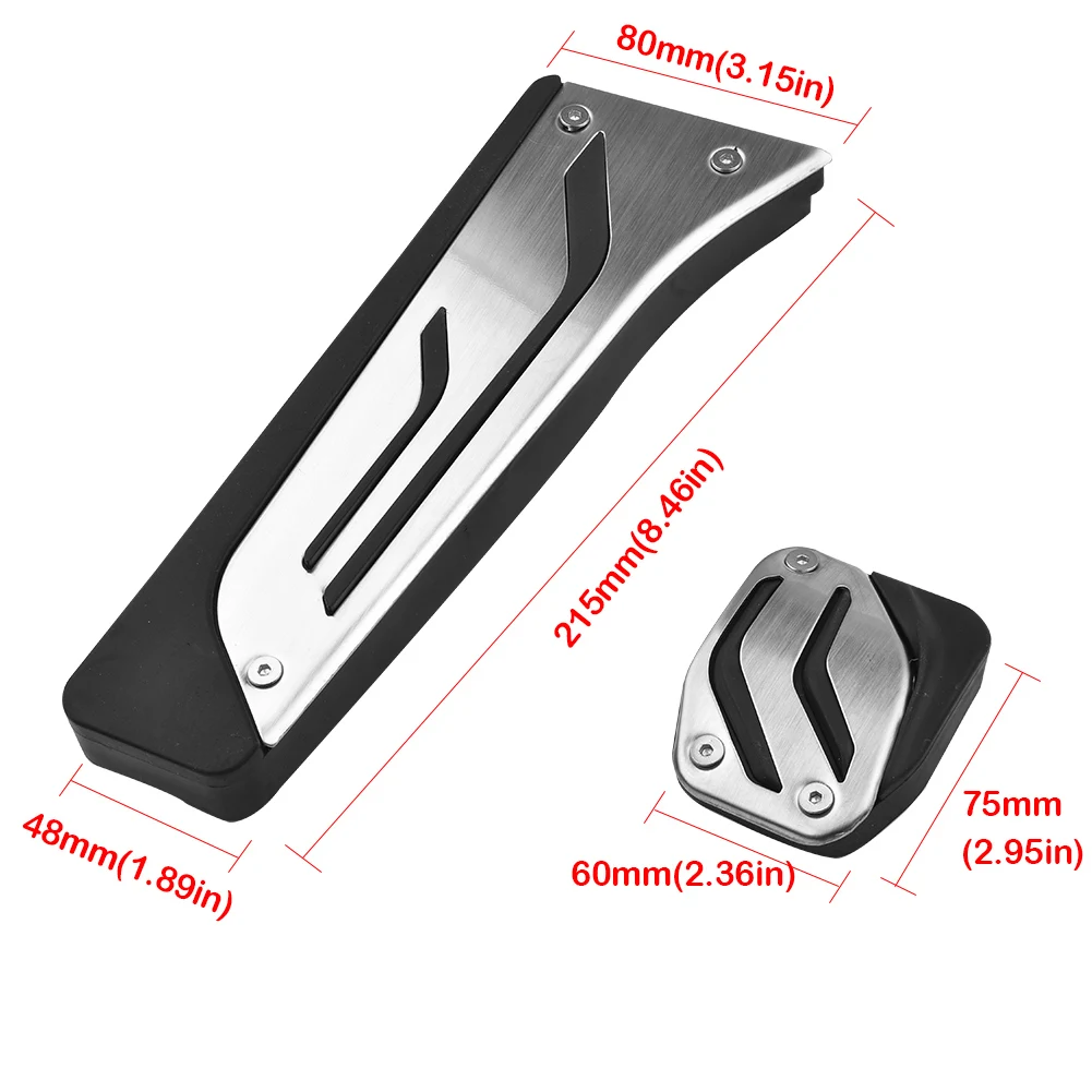 Accessories Pedal Cover For BMW M2 F87 2016-2019 Kit Brake Accelerator Cover Replacement Parts Interior Durable
Accessories Pedal Cover For BMW M2 F87 2016-2019 Kit Brake Accelerator Cover Replacement Parts Interior Durable