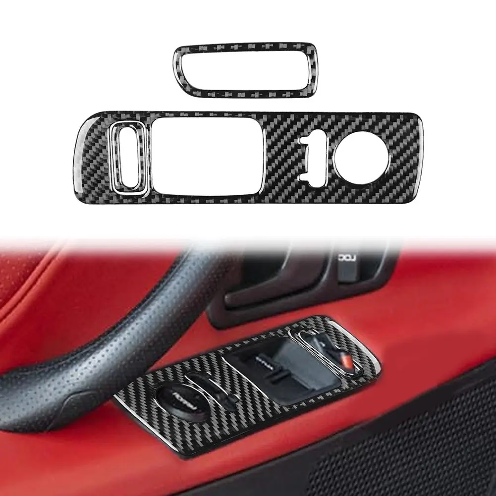 Carbon Fiber Car Interior Door Handle Panel Trim For Window Control Cover Trim For Honda S2000 2004-2009 Interior Accessories
Carbon Fiber Car Interior Door Handle Panel Trim For Window Control Cover Trim For Honda S2000 2004-2009 Interior Accessories