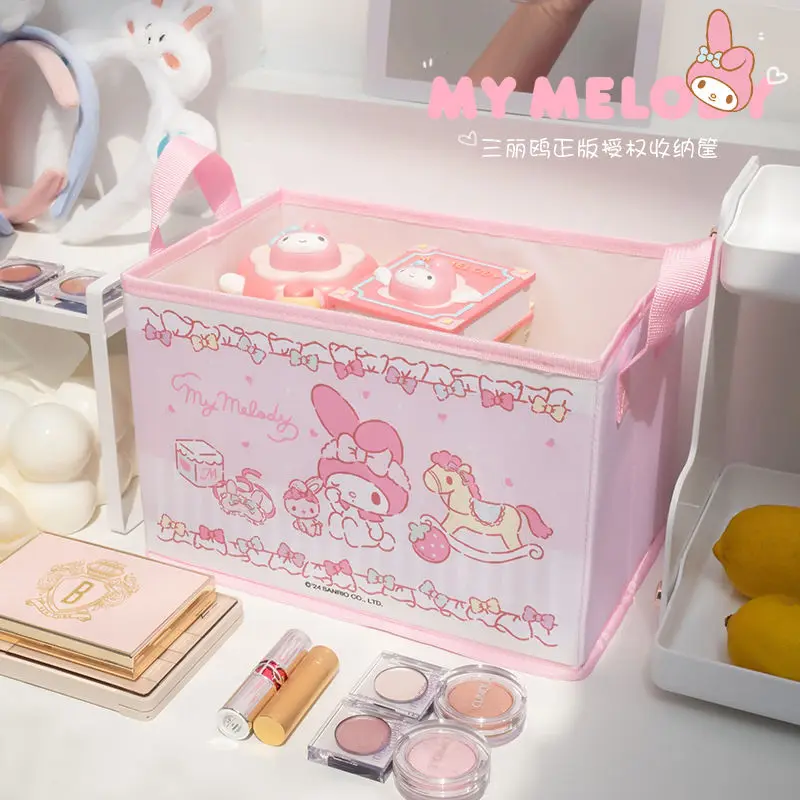 Sanrio Cinnamoroll Kuromi Anime Kawaii Desktop Snack Storage Box Cute Cartoon My Melody Children Book Case Gifts for Kids
Sanrio Cinnamoroll Kuromi Anime Kawaii Desktop Snack Storage Box Cute Cartoon My Melody Children Book Case Gifts for Kids