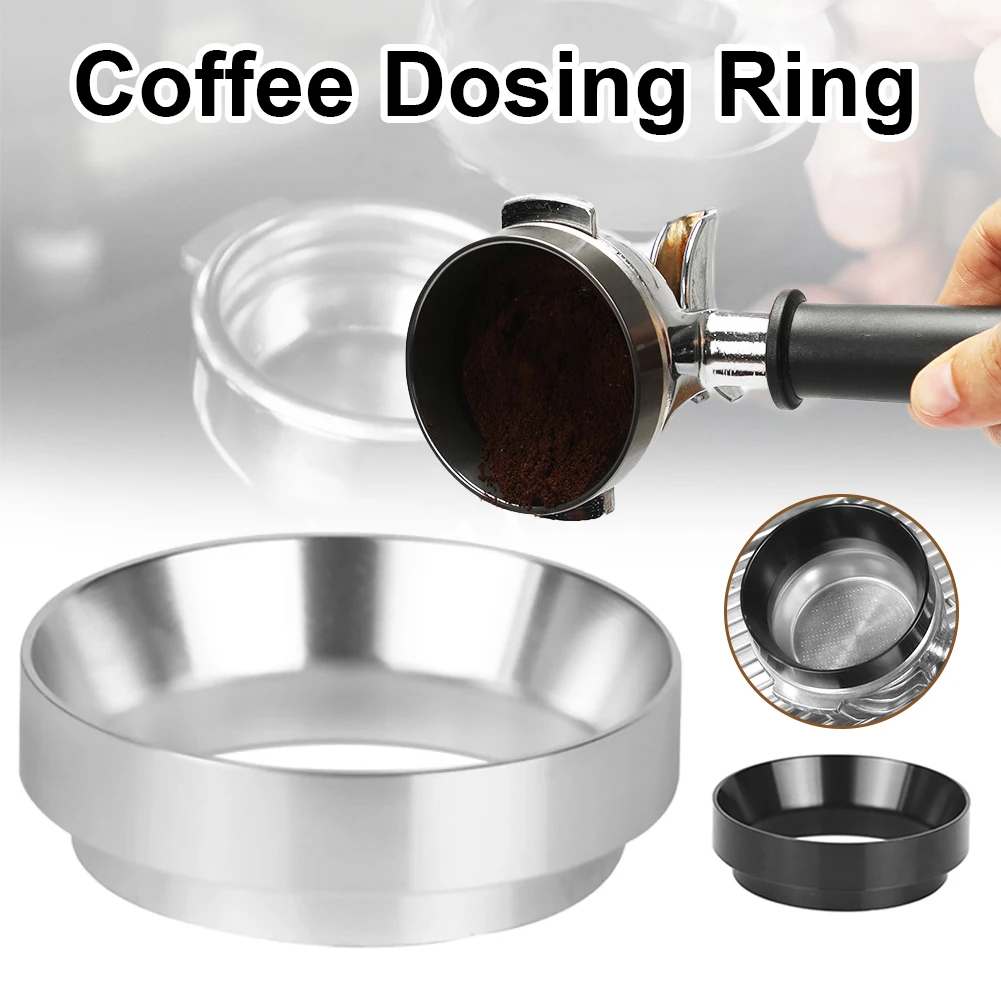 51/53/54/58mm Espresso Coffee Dosing Ring Portafilters Coffee Filter Replacement Ring Coffee Machine Accessories Barista Tool
51/53/54/58mm Espresso Coffee Dosing Ring Portafilters Coffee Filter Replacement Ring Coffee Machine Accessories Barista Tool