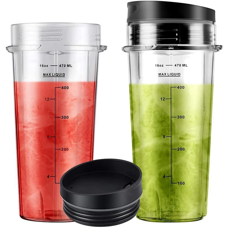 2Pcs Juicer Accessories 16OZ With Scale Parts Accessories For NINJA BL740/BL770/BL771/BL772/BL780/BL660/BL663/BL810/BL820/BL830
2Pcs Juicer Accessories 16OZ With Scale Parts Accessories For NINJA BL740/BL770/BL771/BL772/BL780/BL660/BL663/BL810/BL820/BL830