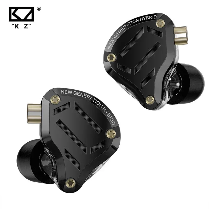 

KZ ZS10 Pro 2 Wired Earphones 4-Level Tuning Switch Metal Earbuds HIFI Stereo Bass Music Sport Headphones In Ear Monitor Headset
