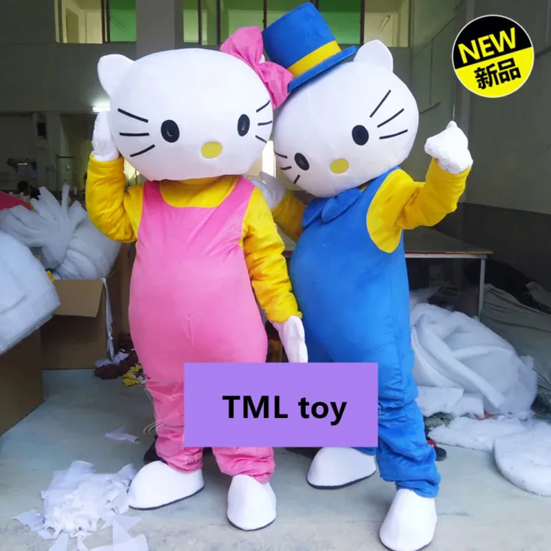 Cosplay Kitty cat Cartoon character costume Mascot Costume Advertising Ceremony Costume Fancy Dress Party Animal carnival props
Cosplay Kitty cat Cartoon character costume Mascot Costume Advertising Ceremony Costume Fancy Dress Party Animal carnival props