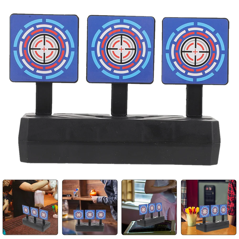 2 Pcs Automatic Return Target Sling-puck-game Dart Board Toy Resetting Slingshot Reacting Soft Bullet Plastic
2 Pcs Automatic Return Target Sling-puck-game Dart Board Toy Resetting Slingshot Reacting Soft Bullet Plastic