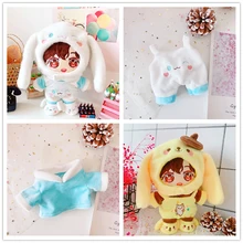 20cm EXO Baby Doll Clothes Plush Doll's Clothes Lovely rabbit hat Toy for Korea Kpop EXO idol Gift Dolls Dolls Accessories
20cm EXO Baby Doll Clothes Plush Doll's Clothes Lovely rabbit hat Toy for Korea Kpop EXO idol Gift Dolls Dolls Accessories