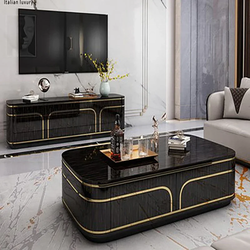 Italian style light luxury TV cabinet coffee table combination post modern minimalist living room storage cabinet villa marble
Italian style light luxury TV cabinet coffee table combination post modern minimalist living room storage cabinet villa marble
