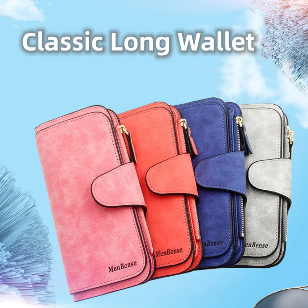 Classic Long Wallet Buckle Velvet Pu Leather Single Bag Fashion Casual Clutch Bag Coin Purse With Card Slot Casual Women Clutch
Classic Long Wallet Buckle Velvet Pu Leather Single Bag Fashion Casual Clutch Bag Coin Purse With Card Slot Casual Women Clutch