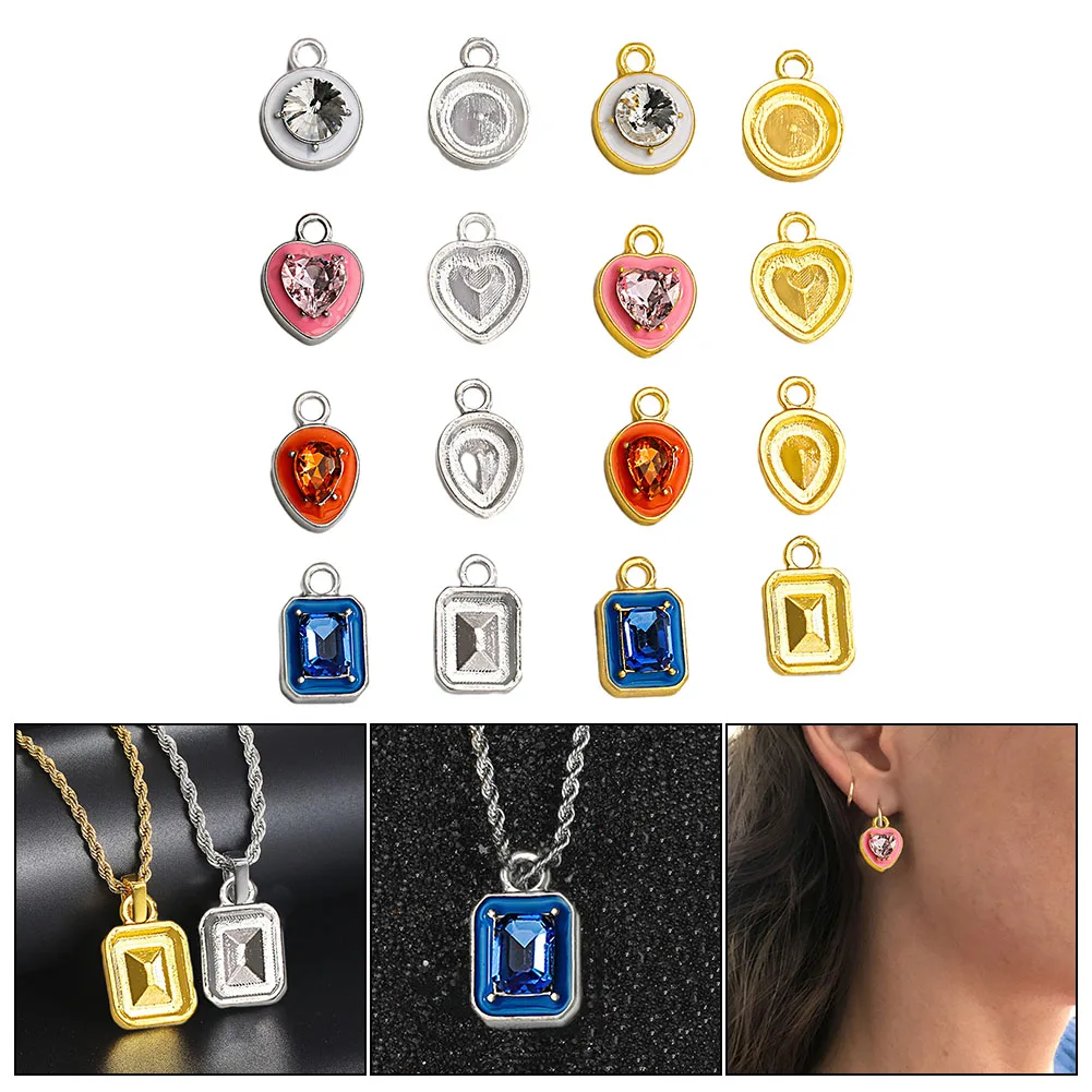 20pcs Lovely Lady Bag Enamel Alloy Pendant Charms For For Jewelry Making Women's Earring Bracelet Necklace Keychain Accessories
20pcs Lovely Lady Bag Enamel Alloy Pendant Charms For For Jewelry Making Women's Earring Bracelet Necklace Keychain Accessories
