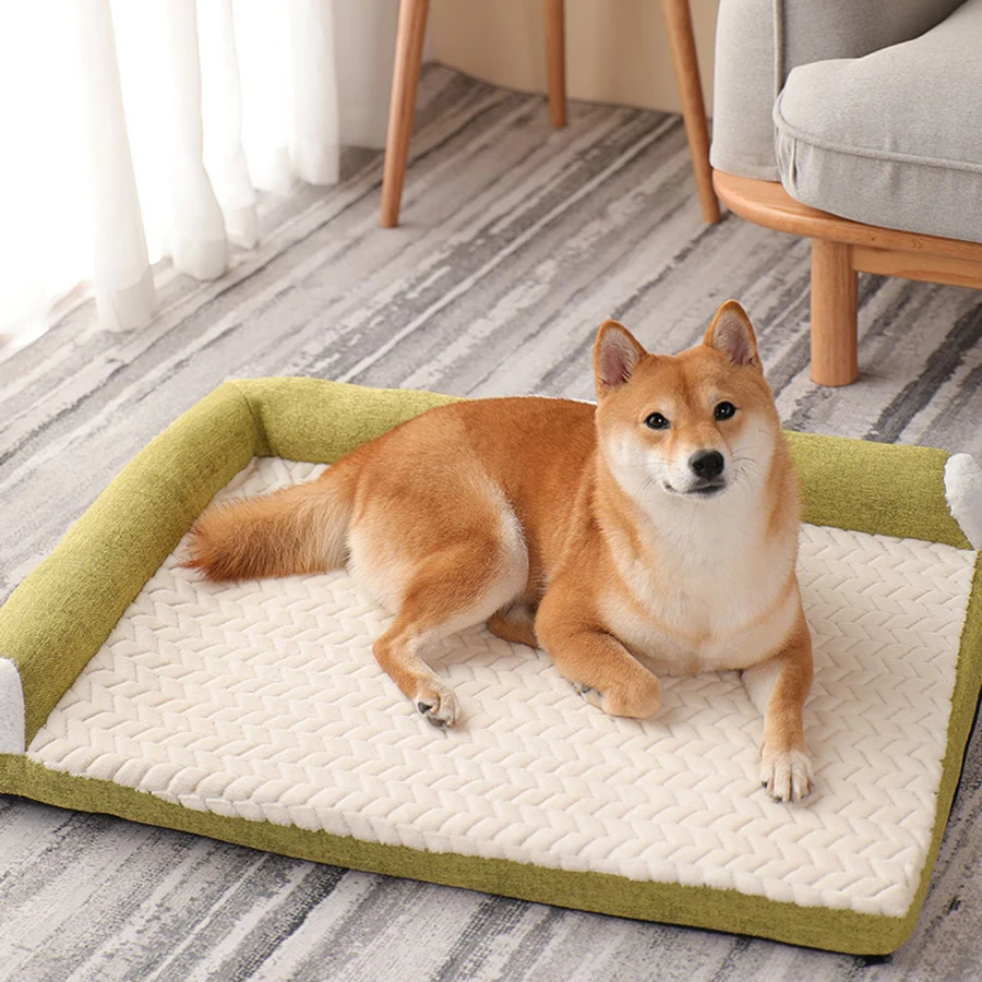 Blue Dog Bed Warm Small Medium Elegant Easy Clean Durable Cute Non Slip Design Aesthetic Nest Modern Mascota Home Pets Products
Blue Dog Bed Warm Small Medium Elegant Easy Clean Durable Cute Non Slip Design Aesthetic Nest Modern Mascota Home Pets Products