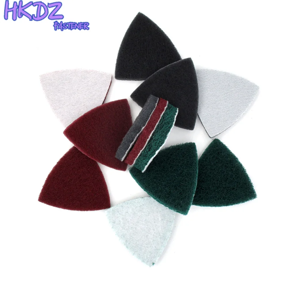 90x90x90mm Triangle self-adhesive Sanding Paper 240-800 Grit Scouring Pad Industrial Heavy Duty Cleaning Cloth Sandpaper
90x90x90mm Triangle self-adhesive Sanding Paper 240-800 Grit Scouring Pad Industrial Heavy Duty Cleaning Cloth Sandpaper