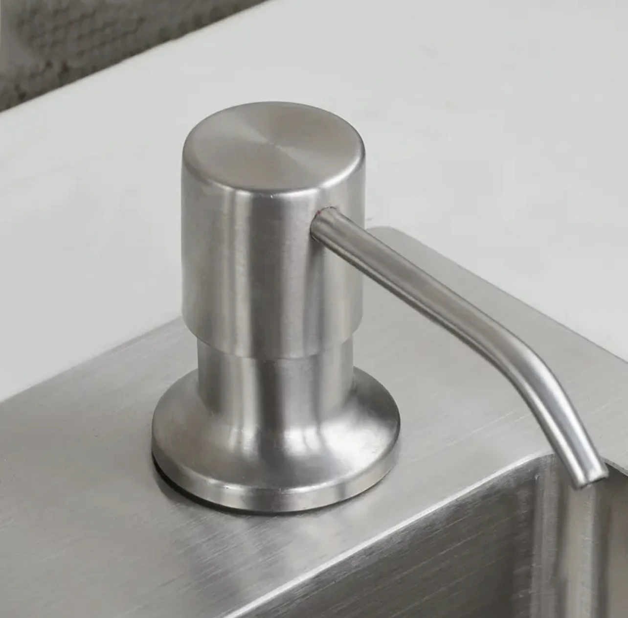 Soap Dispenser For Kitchen Sink Stainless Steel Refill from The Top Built in Design for Counter with Liquid LargeBottle
Soap Dispenser For Kitchen Sink Stainless Steel Refill from The Top Built in Design for Counter with Liquid LargeBottle