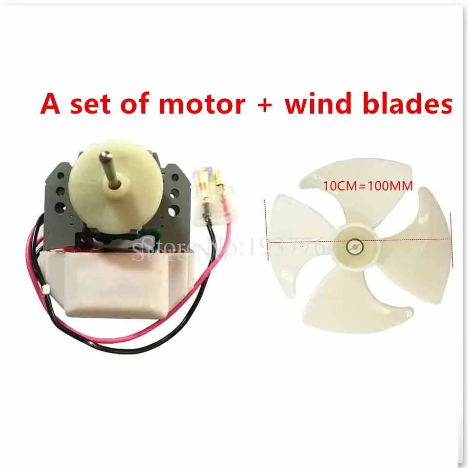 new good working for refrigerator fan Motor 220V 6.5W YZF-1-6.5-R cooling fan motor A set of motor + wind blades 1pcs
new good working for refrigerator fan Motor 220V 6.5W YZF-1-6.5-R cooling fan motor A set of motor + wind blades 1pcs