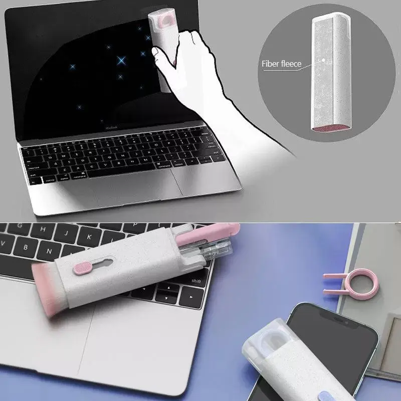 Computer Keyboard Cleaner Brush Kit Earphone Cleaning Pen For Headset Camera Lens Cleaning Tool Cleaner Keycap Puller 7-in-1 Kit
Computer Keyboard Cleaner Brush Kit Earphone Cleaning Pen For Headset Camera Lens Cleaning Tool Cleaner Keycap Puller 7-in-1 Kit