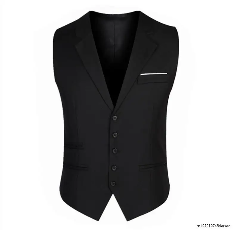 2023 New Arrival Dress Vests For Men Slim Fit Mens Suit Vest Male Waistcoat Gilet Homme Casual Sleeveless Formal Business Jacket
2023 New Arrival Dress Vests For Men Slim Fit Mens Suit Vest Male Waistcoat Gilet Homme Casual Sleeveless Formal Business Jacket