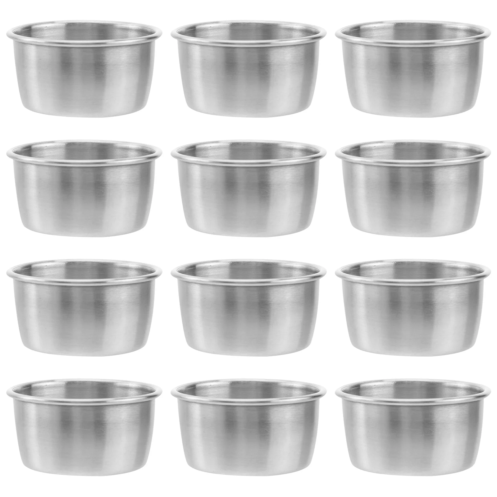 9/10/12pcs Stainless Steel Condiment Sauce Circle Munchies Tomato Sauce Munchies Dipping Bowl for Restaurant Home Party
9/10/12pcs Stainless Steel Condiment Sauce Circle Munchies Tomato Sauce Munchies Dipping Bowl for Restaurant Home Party