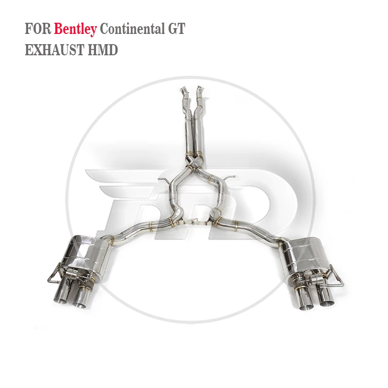HMD Stainless Steel Catback Performance For Bentley Continental GT Muffler With Turning Valves Car Accessories
HMD Stainless Steel Catback Performance For Bentley Continental GT Muffler With Turning Valves Car Accessories