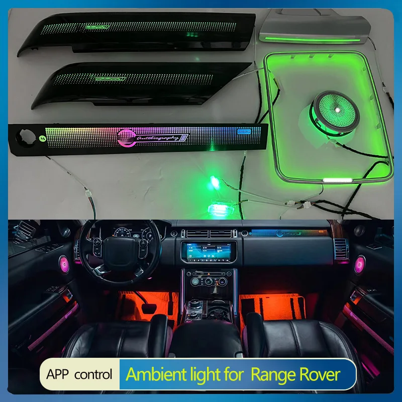 Laser Carving For Range Rover Vogue Sport 2018-2022 2013-2017 Led Ambient Light Decorate Car Interior Door Lamp
Laser Carving For Range Rover Vogue Sport 2018-2022 2013-2017 Led Ambient Light Decorate Car Interior Door Lamp