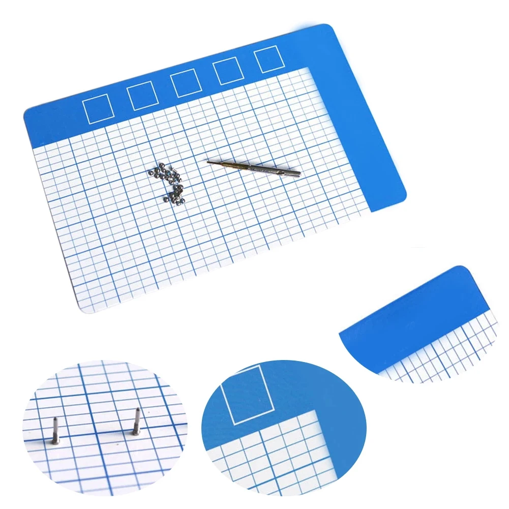 1PC Magnetic Screw Mat Memory Chart Work Pad Magnetic Pad Working Memory Pad Repair Tools Magnetic Screw Mat Size 145×90mm
1PC Magnetic Screw Mat Memory Chart Work Pad Magnetic Pad Working Memory Pad Repair Tools Magnetic Screw Mat Size 145×90mm