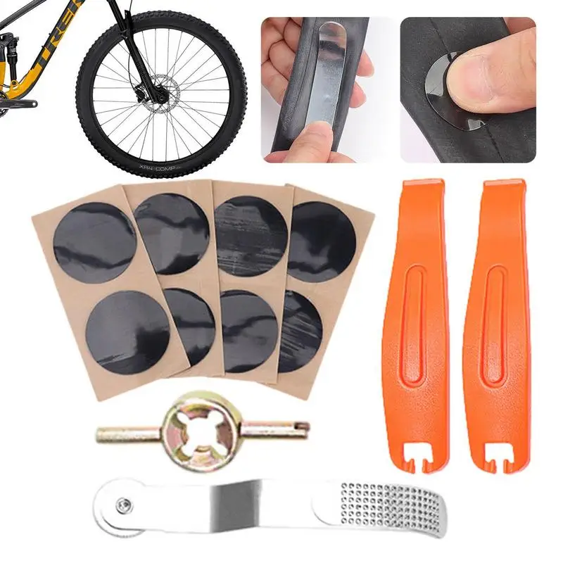 Bike Tire Patch Kit Portable Glue Free Inner Tire Patch Set Super Adhesive Repair Tool Kit Bike Tire Patches
Bike Tire Patch Kit Portable Glue Free Inner Tire Patch Set Super Adhesive Repair Tool Kit Bike Tire Patches