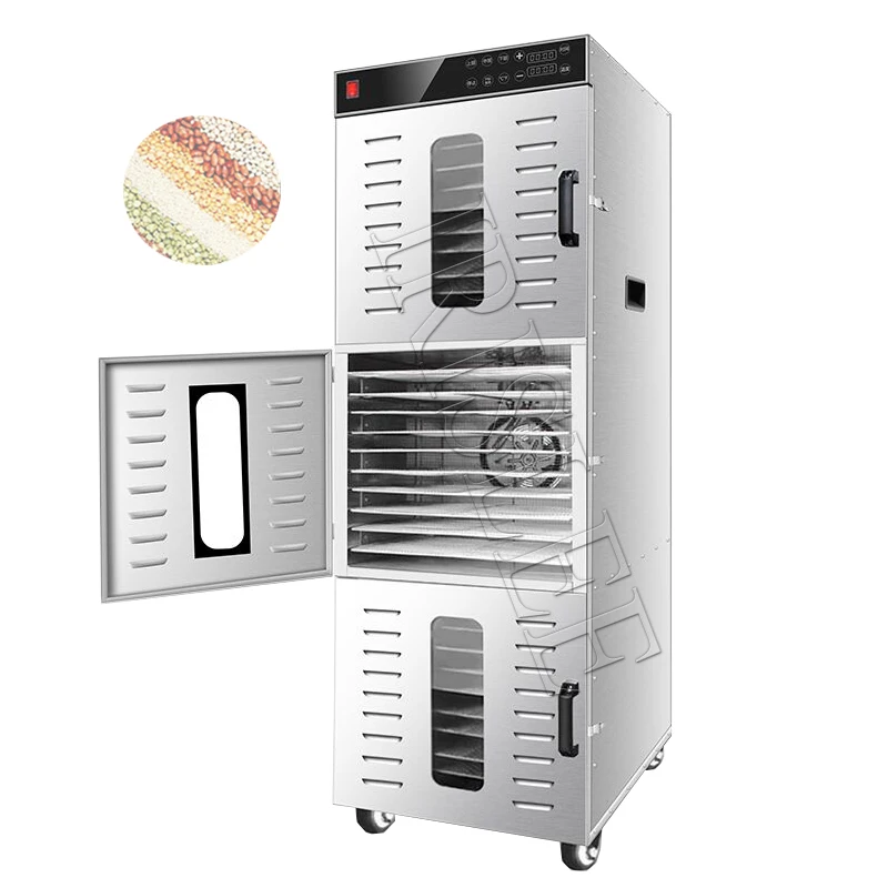 30-layer Large Commercial Dryer Food Drying Box Dried Fruit Machine Fruit and Vegetable Beef Seafood Dryer Tea
30-layer Large Commercial Dryer Food Drying Box Dried Fruit Machine Fruit and Vegetable Beef Seafood Dryer Tea