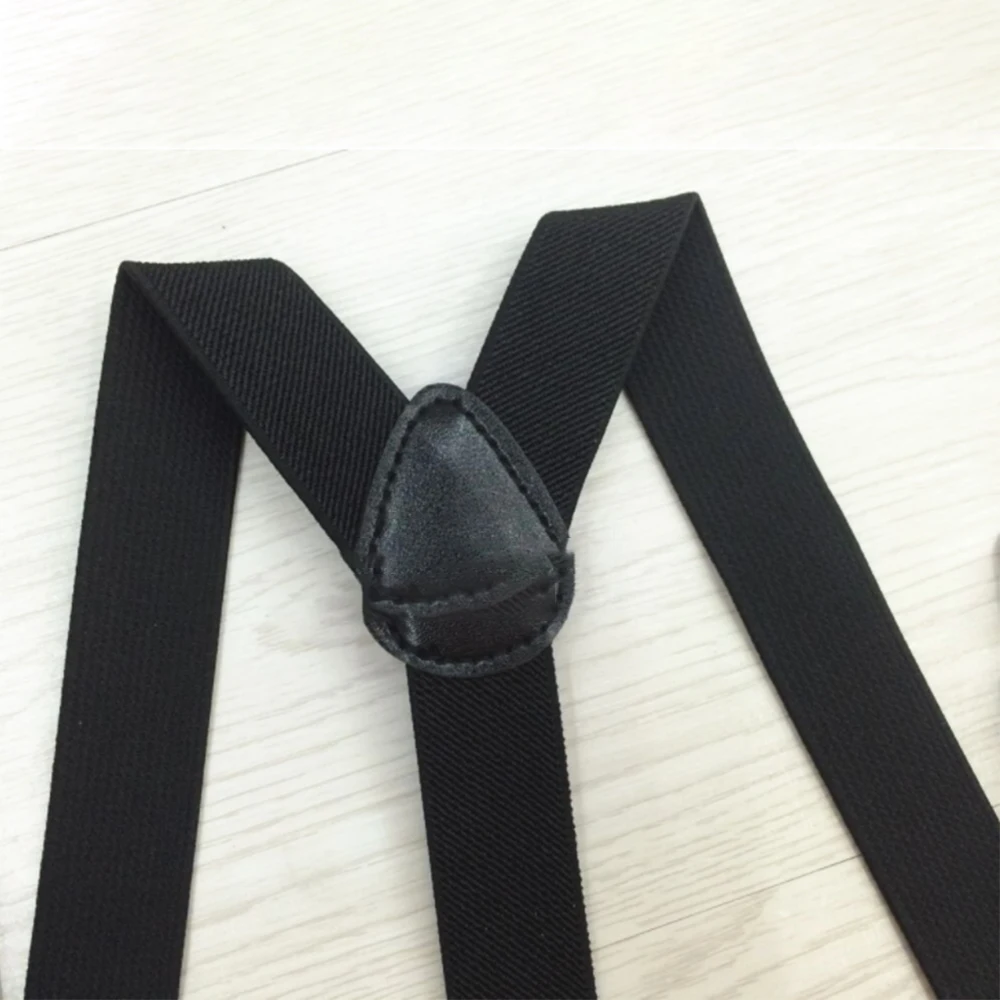 Durable Black Elastic Suspenders for Men's Fashion Heavy Duty and Washable Size 2 5cm x 20cm (80cm Left & 80cm Right)
Durable Black Elastic Suspenders for Men's Fashion Heavy Duty and Washable Size 2 5cm x 20cm (80cm Left & 80cm Right)