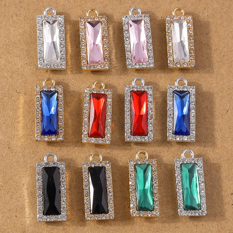 10pcs Chic Gemstone Crystal Pendant Charms for Jewelry Making Necklace Earrings Bracelet DIY Accessories Supplies
10pcs Chic Gemstone Crystal Pendant Charms for Jewelry Making Necklace Earrings Bracelet DIY Accessories Supplies