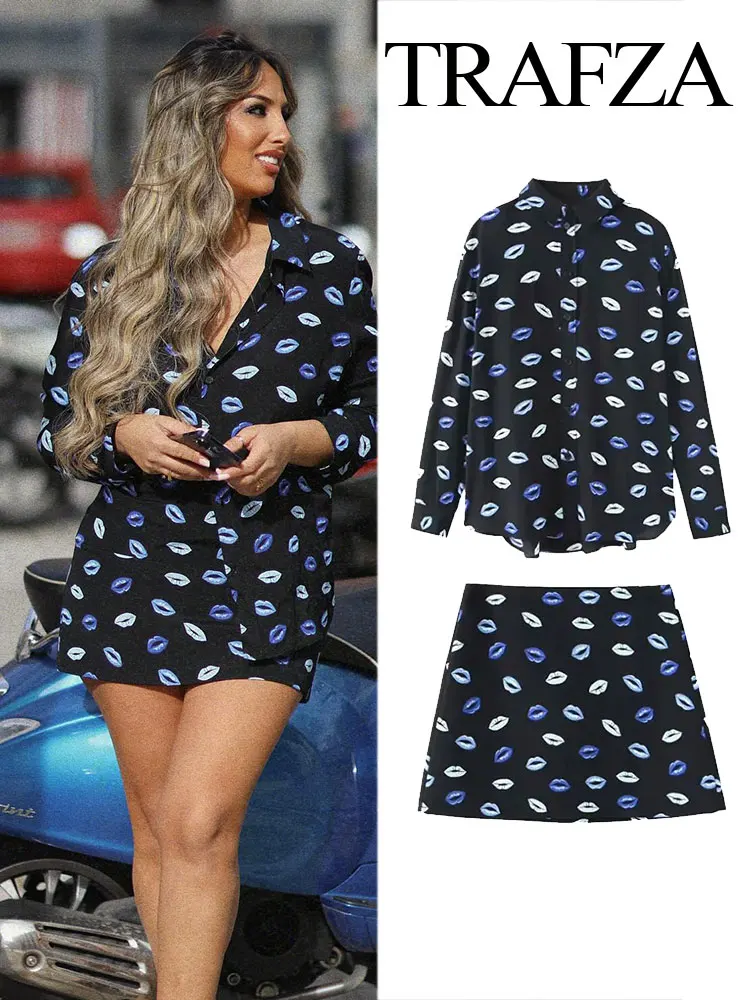 Женская свободная мини-юбка с принтом, длинным рукавом и молнией сзади
Женская свободная мини-юбка с принтом, длинным рукавом и молнией сзади