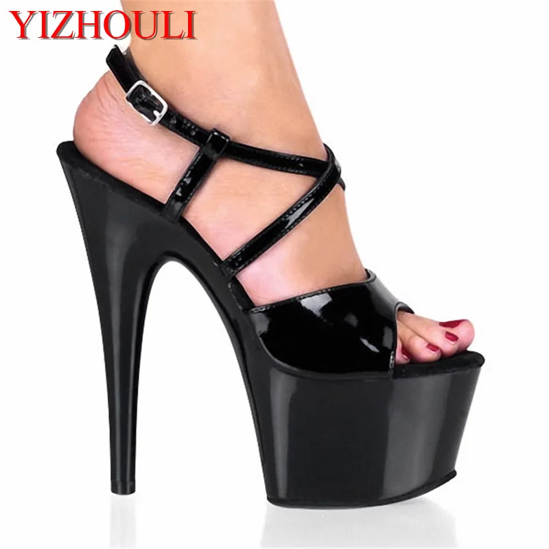 Summer Nightclub Cross Lash 15cm Paint High Heeled Sandal/Fashion Stage Show Show dance shoes 
Summer Nightclub Cross Lash 15cm Paint High Heeled Sandal/Fashion Stage Show Show dance shoes