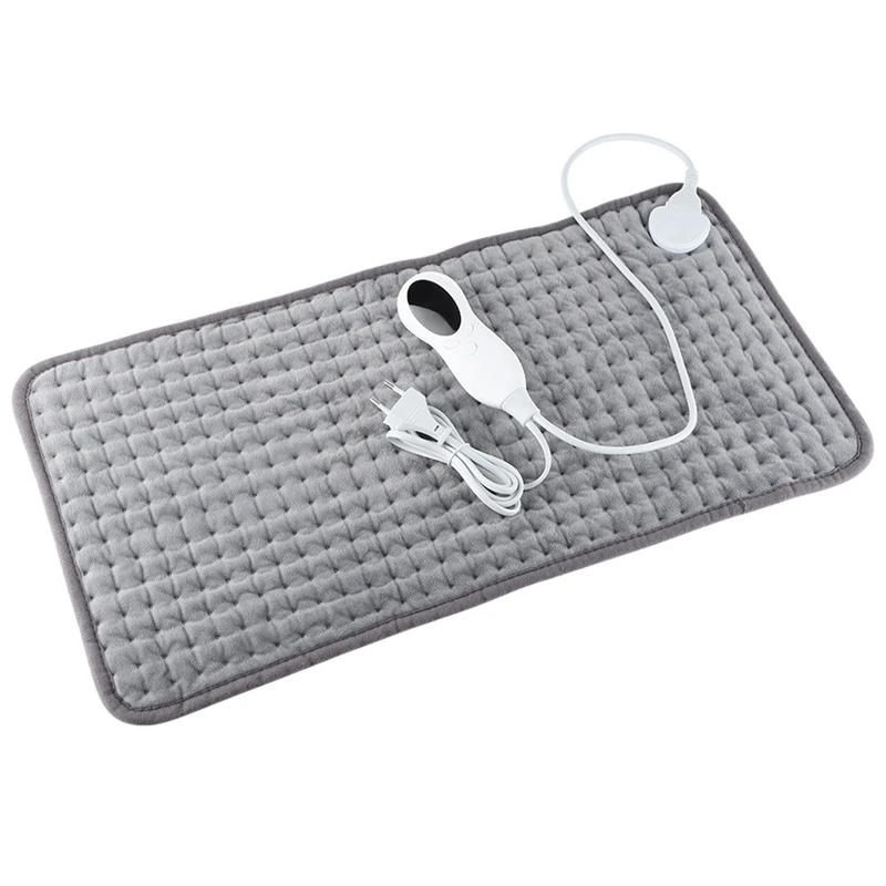 

60X30cm Electric Heating Pad Heated Blanket Electric Throw 3 Timing 10 Levels Constant Temperature Hot Compress EU Plug