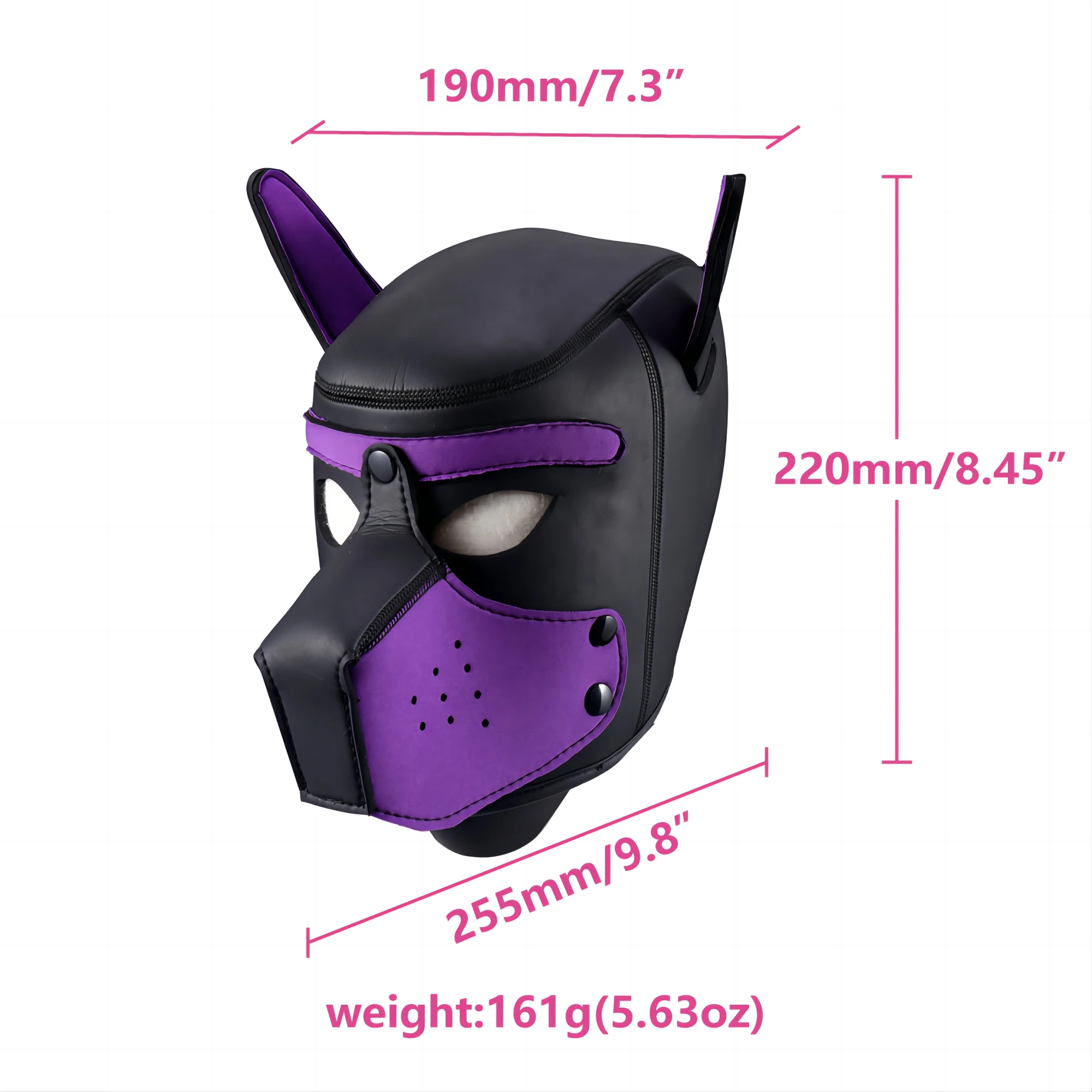 Gay Puppy Hood Neoprene Mask Muzzle Adult Pet Play Games Dog Slave Full Head Bondage Restraint Fetish Hood BDSM Sex Toys for Men Gay Puppy Hood Neoprene Mask Muzzle Adult Pet Play Games Dog Slave Full Head Bondage Restraint Fetish Hood BDSM Sex Toys for Men