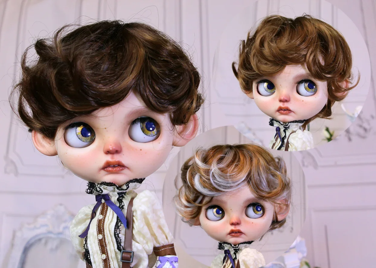 Парик для куклы Blythes, подходит для 1/6 размера, модный, новый, универсальный, ультрамягкий, молочный, Шелковый, рулон ангела для мужчин, темно-коричневый, на выбор, цвет коричневый
Парик для куклы Blythes, подходит для 1/6 размера, модный, новый, универсальный, ультрамягкий, молочный, Шелковый, рулон ангела для мужчин, темно-коричневый, на выбор, цвет коричневый