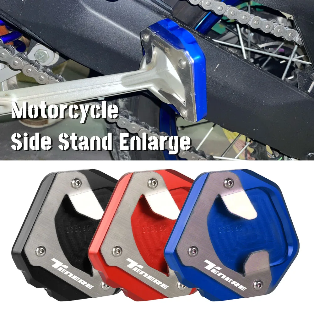 2023 Motorcycle 2019 2020 2021 For Yamaha Tenere 700 Tenere700 Aluminum Foot Enlarger Foot Side Stand Extension Plate with logo
2023 Motorcycle 2019 2020 2021 For Yamaha Tenere 700 Tenere700 Aluminum Foot Enlarger Foot Side Stand Extension Plate with logo
