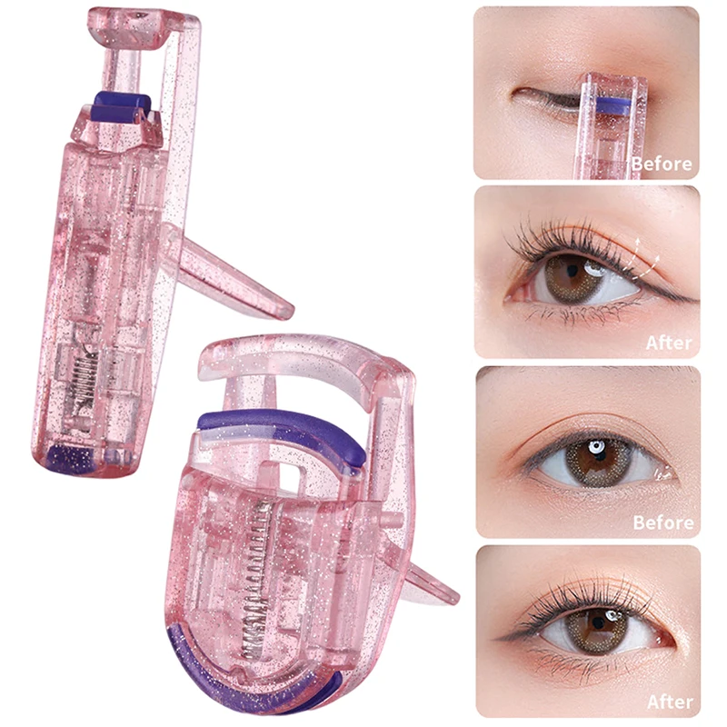 

1/2Pcs Professional Mini Eyelash Curler Portable Eye Lashes Curling Clip Cosmetic Makeup Tool Accessories Eyelash ToolsEyelash C