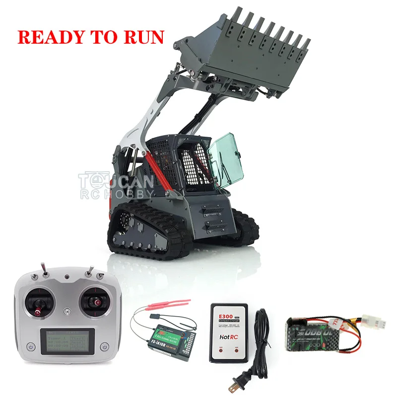 1/14 LESU Aoue LT5 Hydraulic Tracked Skid-Steer RC Loader Remote Control Engineering Car RTR Model Outdoor Toys THZH1209
1/14 LESU Aoue LT5 Hydraulic Tracked Skid-Steer RC Loader Remote Control Engineering Car RTR Model Outdoor Toys THZH1209