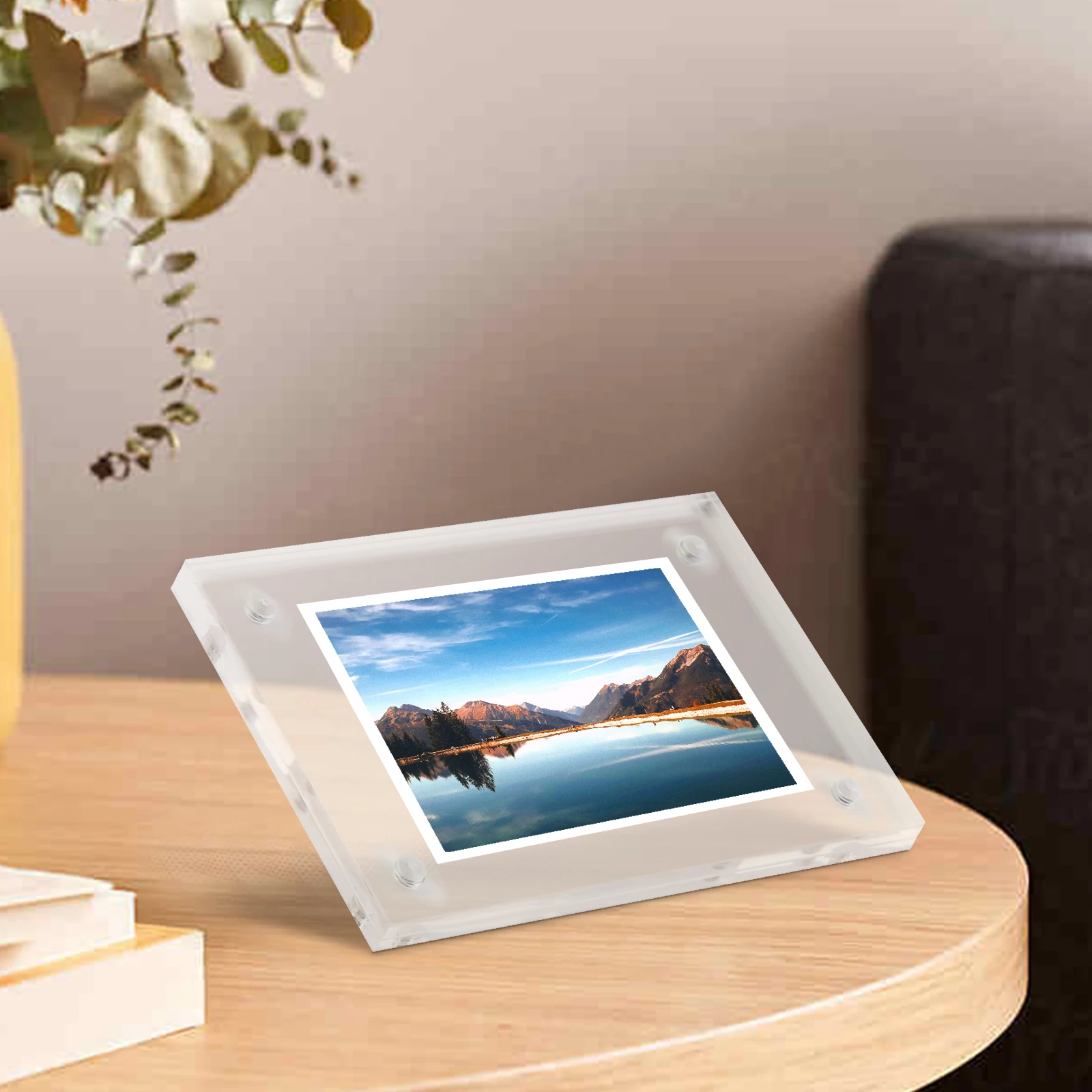 Acrylic Desktop Display Frame Table Card Sign Collection Photo Protect Holder Magnetic Album Postcard Display Stand Home Decor
Acrylic Desktop Display Frame Table Card Sign Collection Photo Protect Holder Magnetic Album Postcard Display Stand Home Decor