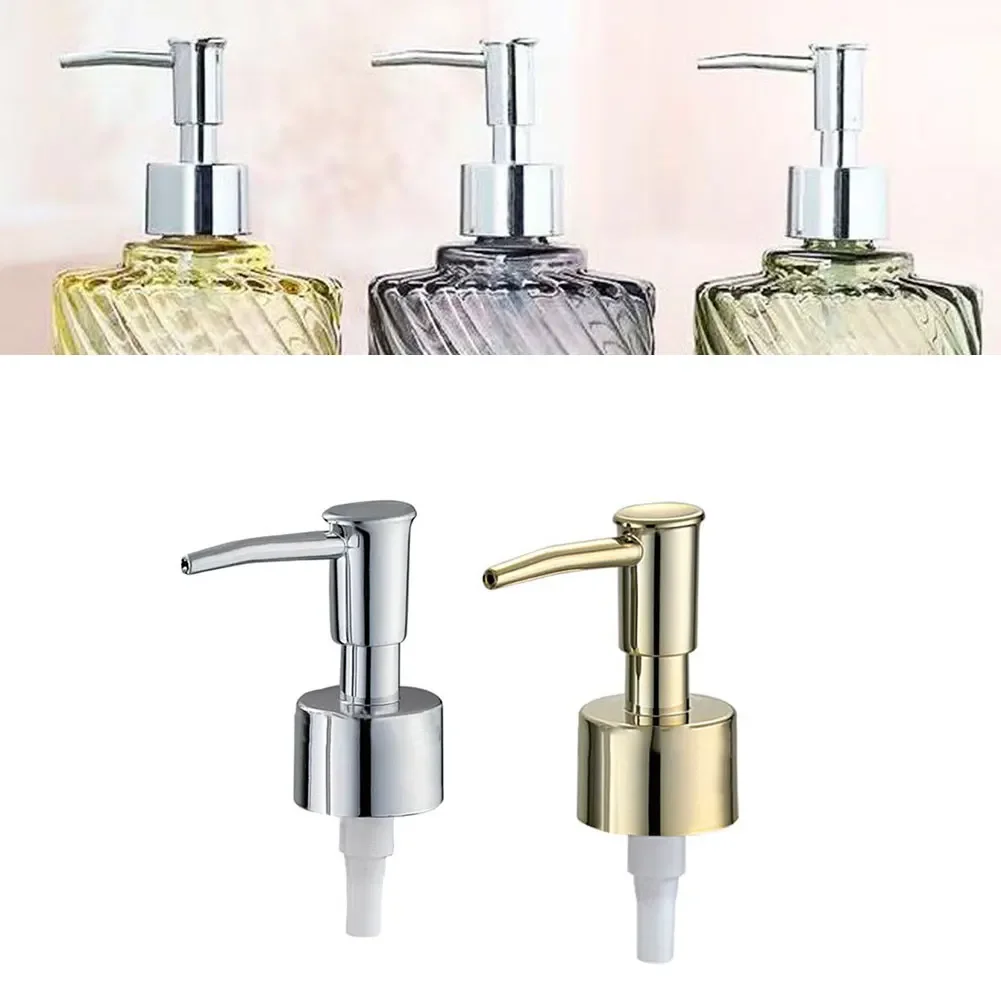 Gold Silver Soap Dispenser Lotion Bottle Soap Dispenser Press Head For Shampoo Shower Gel Bathroom Accessories
Gold Silver Soap Dispenser Lotion Bottle Soap Dispenser Press Head For Shampoo Shower Gel Bathroom Accessories